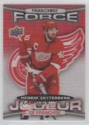 2016-17 Tim Hortons Collector's Series Franchise Force Henrik Zetterberg #3 1o3