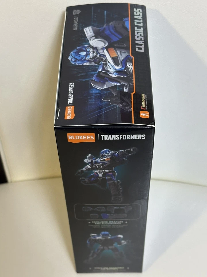 Transformers Mirage Classic Class Model Kit Blokees Hasbro New Sealed - Image 3 of 4