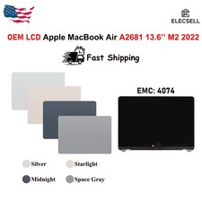 OEM Display Screen Digitizer For Apple MacBook Air A2681 13.6'' M2 2022 US