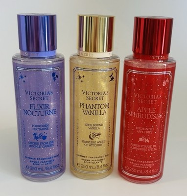 Victoria's Secret New Halloween Shimmer Mists Set of 3 See Description
