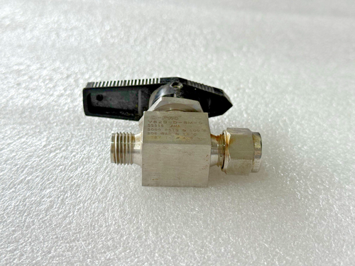 “D‑PRO V82B‑D‑8M‑Stainless Steel 2‑Way Ball Valve, 8 mm DK‑LOK, 3000 PSI, SS316 - Picture 7 of 7