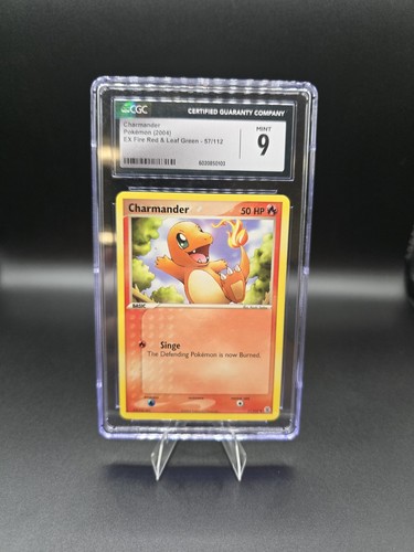 Charmander graded CGC 9 for sale on eBay