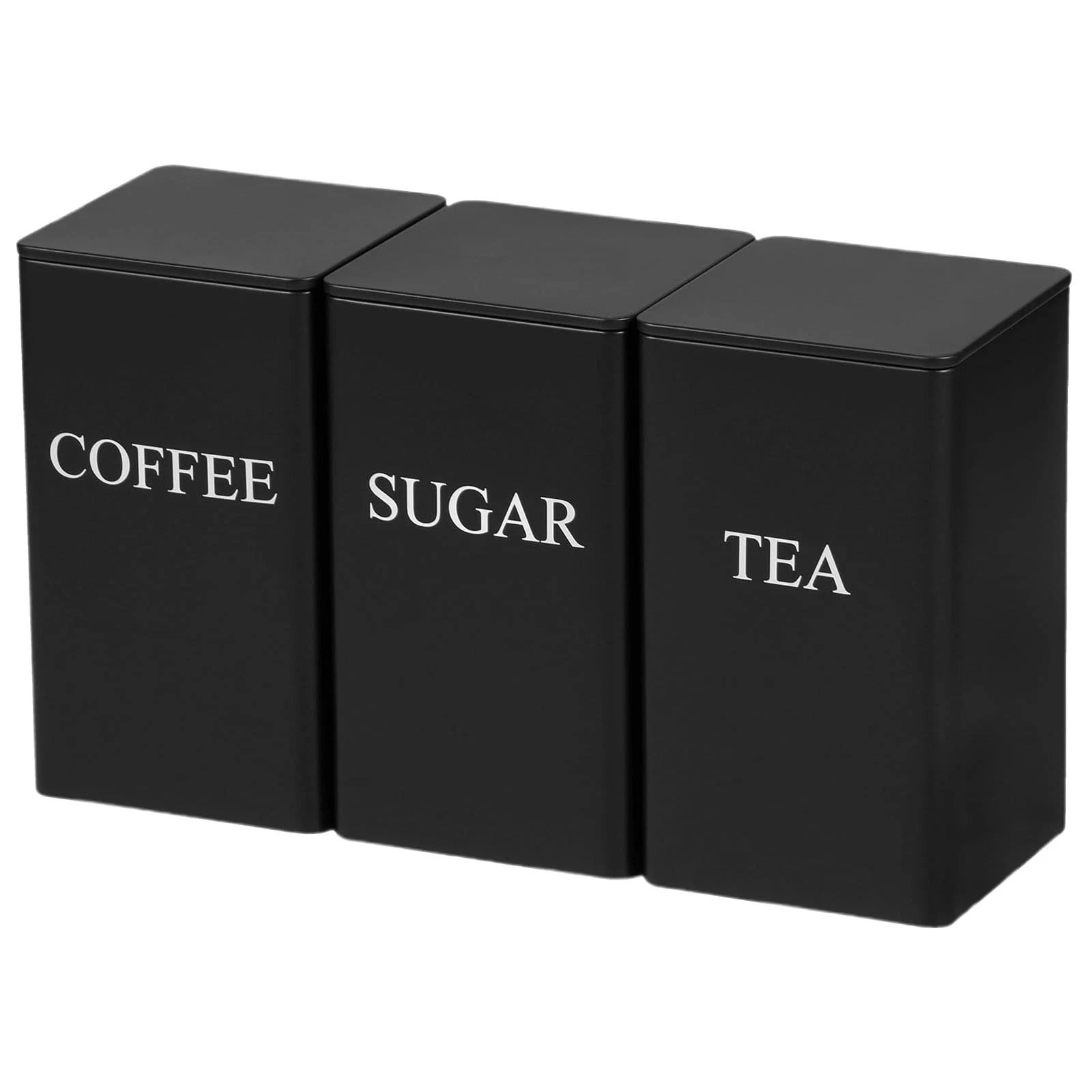 WYQLFSB 3Pcs Canister Set - Bamboo Lids, Metal, Vintage for Kitchen
Opens in a new window or tab