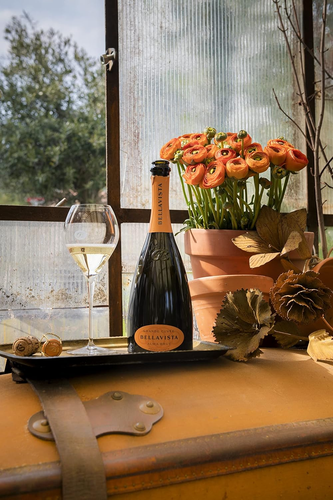Bellavista Alma Grande Cuvèe Brut – Franciacorta DOCG - Uve Chardonnay, Pinot Ne - Foto 2 di 5