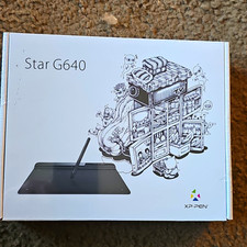 XP-PEN Star G640 Graphics Tablet USB Drawing Pad 6 x 4 in, 8mm Thin