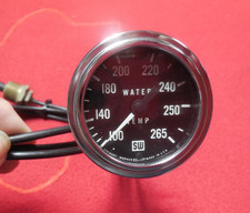 Vintage Stewart Warner 2 18 100 - 265 Degree Mechanical Water Temp Gauge Day2