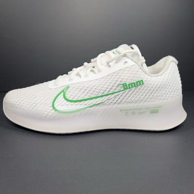 Size 9W - NikeCourt Air Zoom Vapor 11 HC White Kelly Green