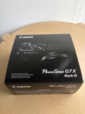 Canon PowerShot G7 X Mark III Black NEW SEALED IN BOX