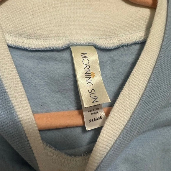 Sudaderas bordadas para esquí Morning Sun X grandes azules con osos polares Foto 2 de 3