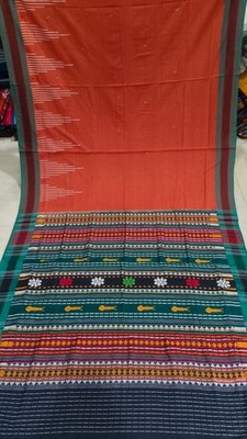 Wedding Odisha Premium Quality cotton ganjam bomkai Handwove - Handmade in India