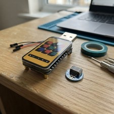 ESP32-S3 1.47 Inch Display Development Board WiFi Bluetooth Dual-Core 240MHz