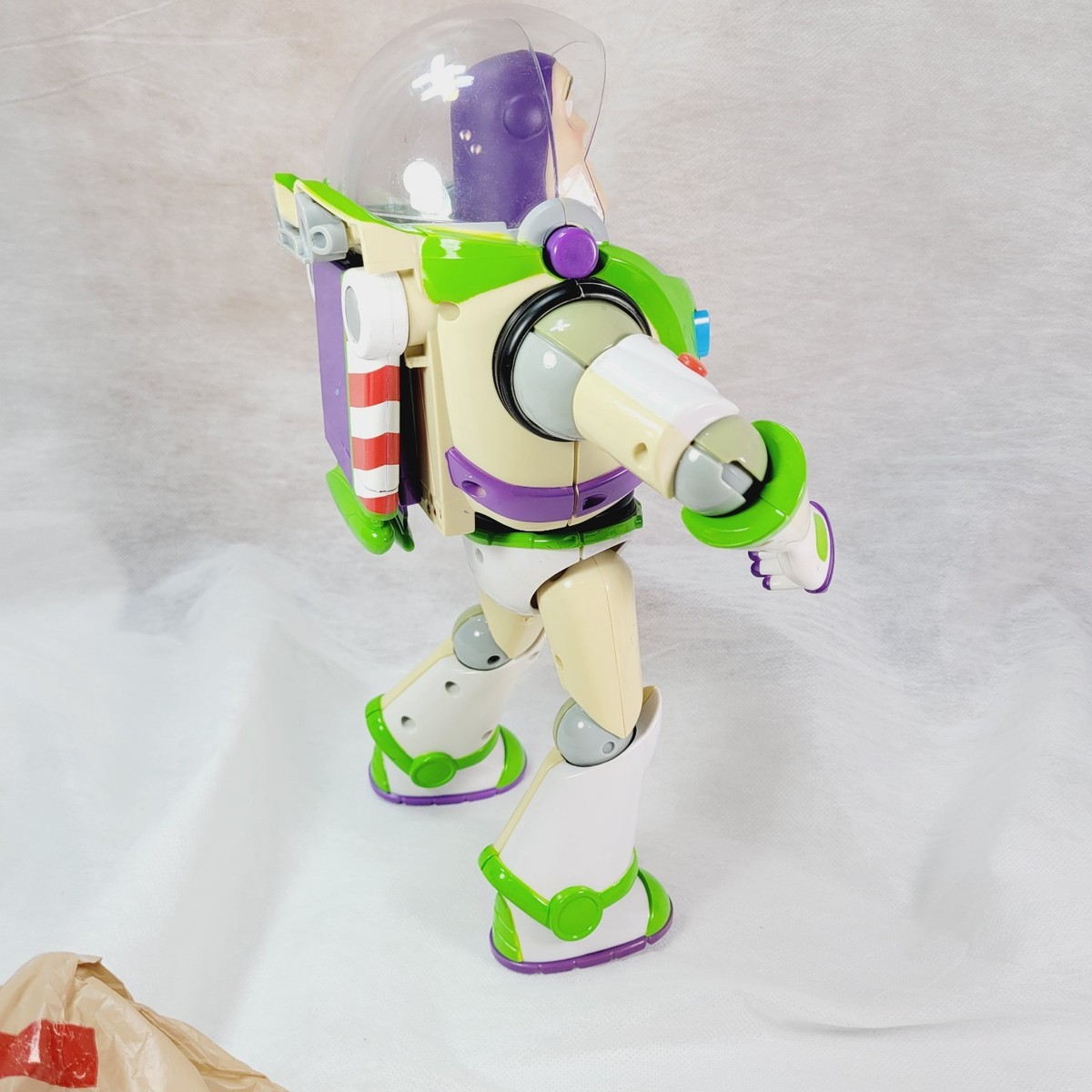 Vtg Rare Patent Pending Thinkway Toy Story Buzz Lightyear Disney