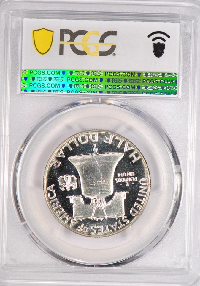1952 Franklin Half Dollar PCGS PF64CAM PF 64 CAMEO Frosty Coin 50C - Image 3 of 3
