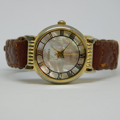 Becora Timewear V4050 Braided Band Quartz Analog Women's Watch New Battery