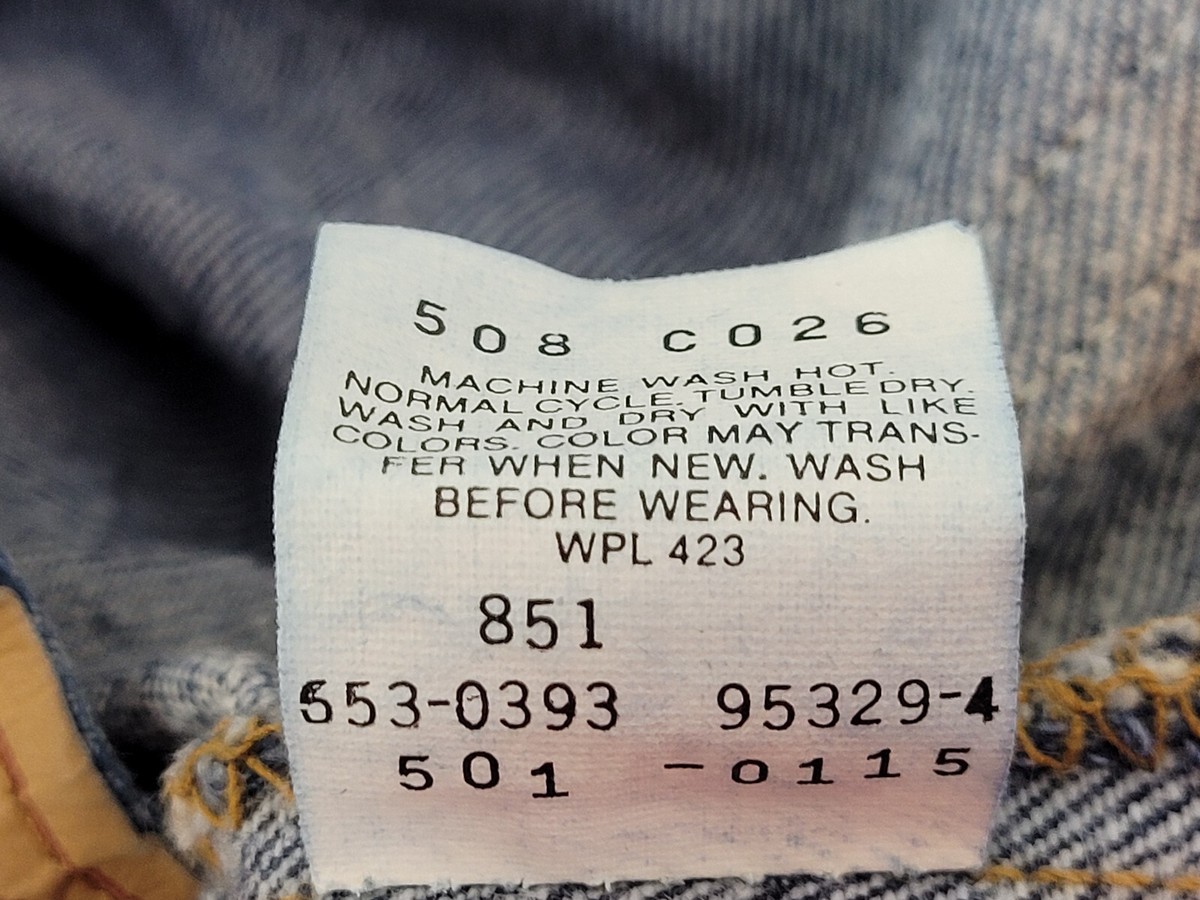 Vintage Levis 501 xx Denim Men's Jeans Blue FIT 27x26 (Altered