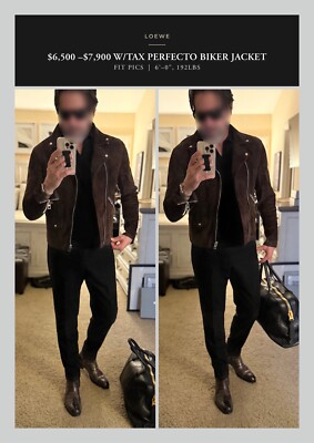 Collector Piece, Rare $6,500 w/tax LOEWE JW Anderson Brown Suede 