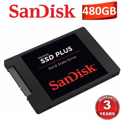 SSD SanDisk Plus 120GB 240GB 480GB Internal Solid State Drive HDD 2.5" SATA III - Picture 6 of 17