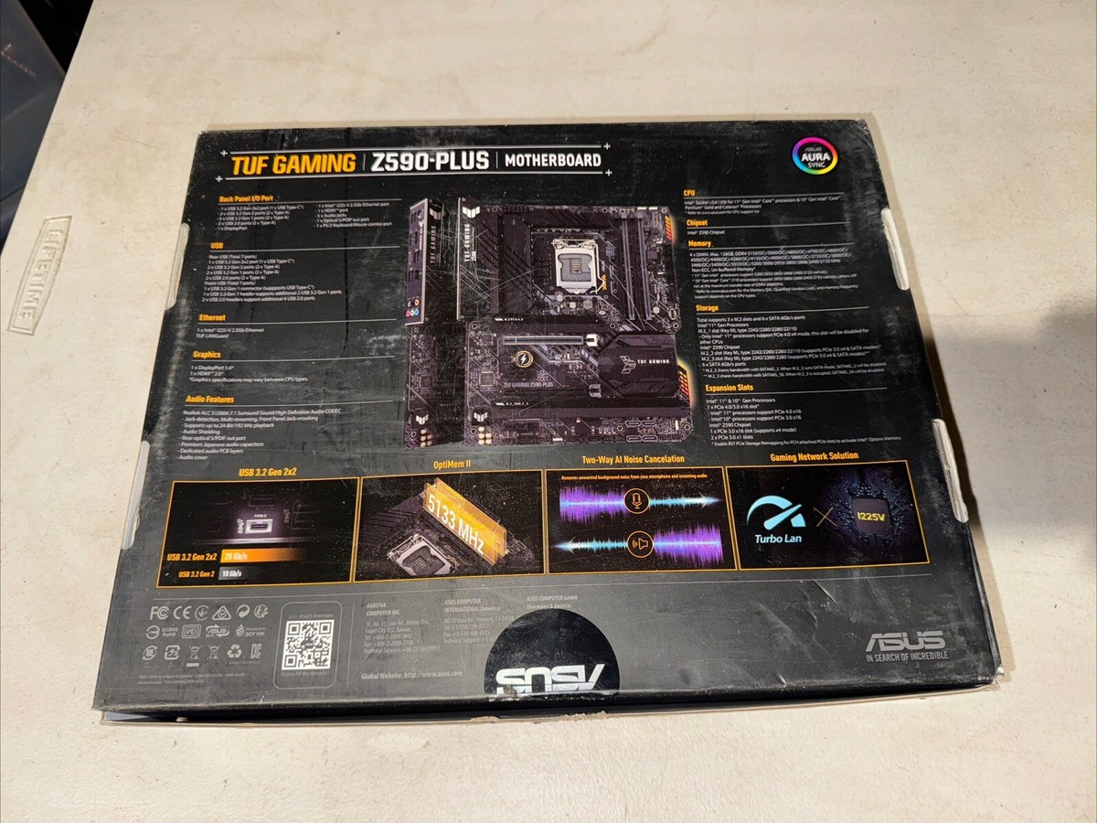 CPU Intel Core i5-11400F & ASUS Z590-PLUS TUF Gaming Z590-PLUS WIFI｜Motherboards｜ASUS Global