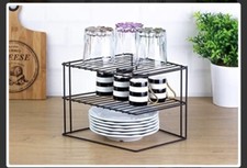 Tidiser® Plate Organiser for Kitchen Cupboard ~ Storage Solutions for Cupboards 