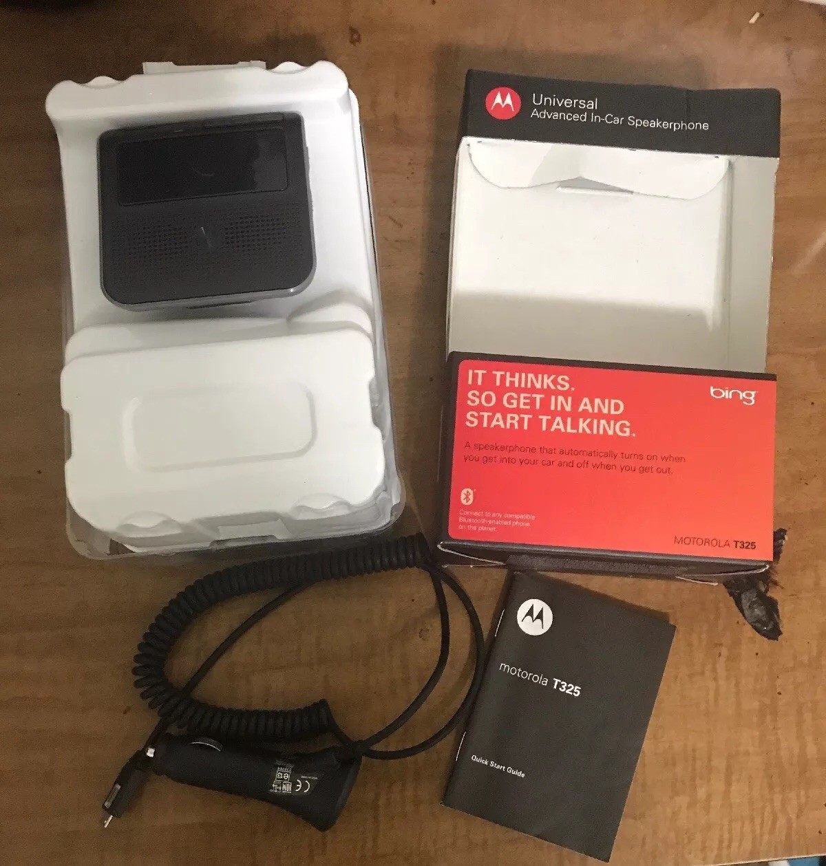 Motorola T325 Universal Advanced In-car Speakerphone Bluetooth Fast Ship |  eBay