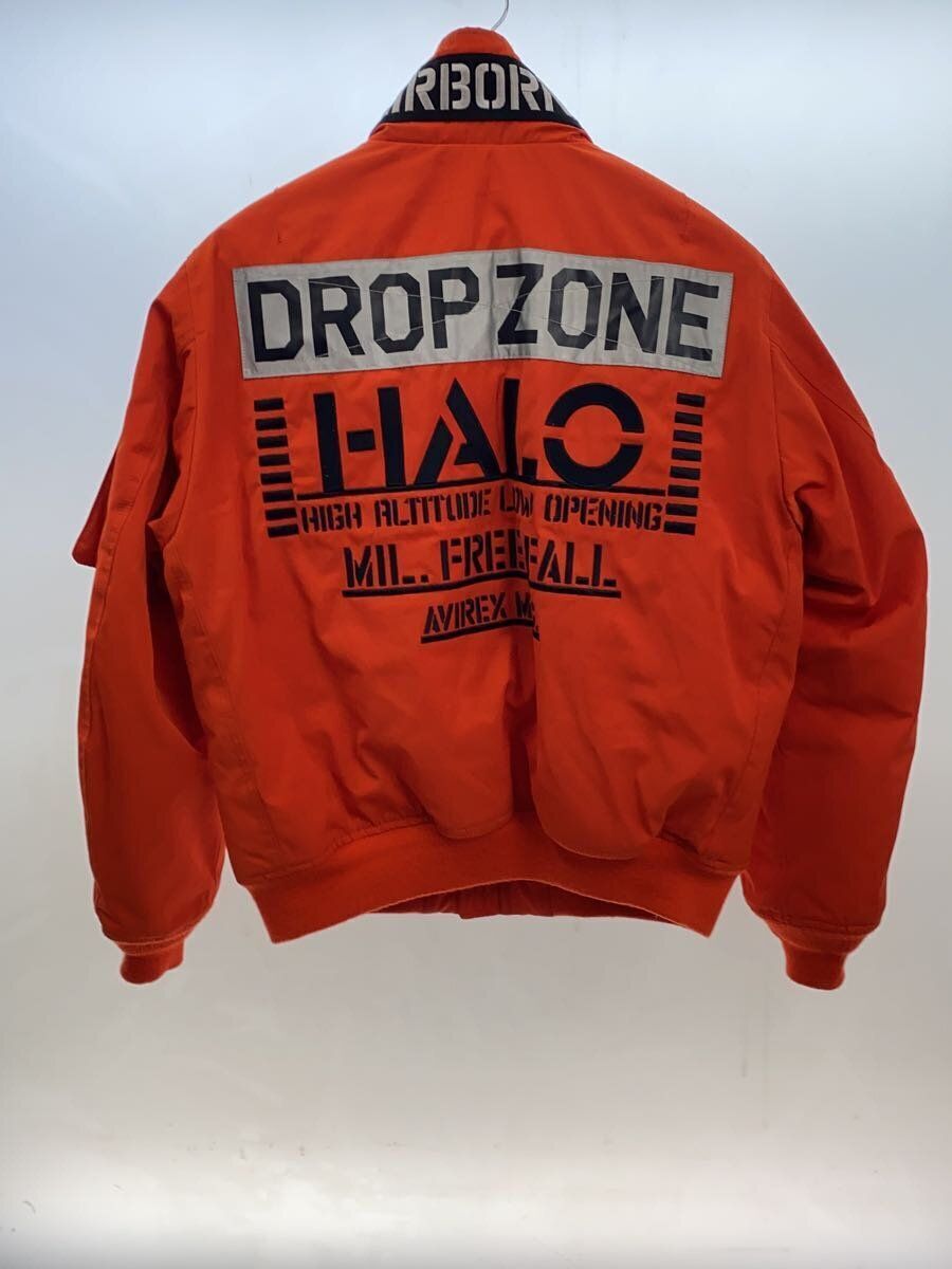 AVIREX Other Jacket M Polyester Orange Plain 6192176 AVIREX Other Jacket M Polyester Orange Plain 6192176