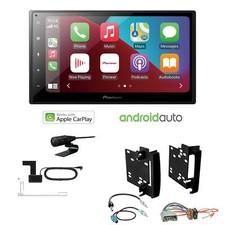 Pioneer Radio Android Auto Apple CarPlay DAB für Chrysler 300C 2008-2010 schwarz