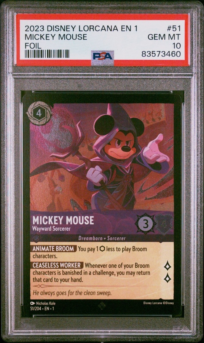 PSA10Disney Lorcanaミッキーマウス #210 809 2023 Disney Lorcana TCG Mickey Mouse #210 PSA 10 | CardsHQ