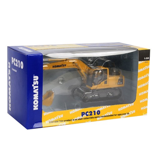 1/50 PC210 Construction Vehicle Hydraulic Excavator Diecast Truck Model Car Toy - Picture 9 of 11