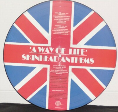 LAST RESORT Skinhead Anthems UK Picture Disc LP Plays Well Captain