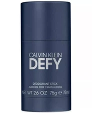 Calvin Klein DEFY Alcohol Free Deodorant Stick 2.4 oz SEALED