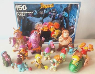 AUSWAHL: vintage FRAGGLES Figur Schleich 1985 Gorg Doozer Gobo Rarität RARITY
