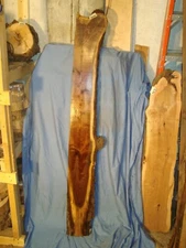 # 4484 Black Walnut Live Edge Slab lumber craft wood 70"L 9"W 1 3/4"T