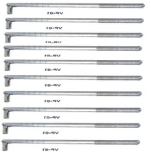 10 Heavy Duty Chrome valve stem inserting lever valve installation &removal tool