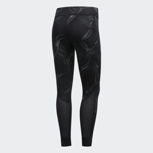 adidas women running own the run 7/8 tights grey three/ carbon/ black dz2012 05  - 第 6/8 張圖片