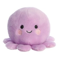 Aurora Sea Sparkles Villain Lula Purple Octopus Mermaid - 18" Collectible Plush