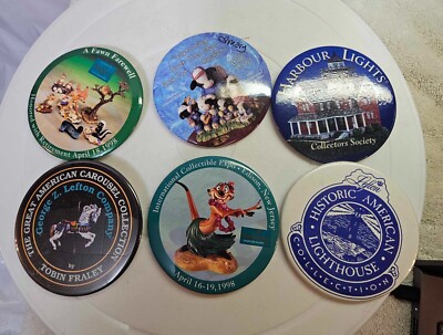 6 Pins Buttons Hafenbeleuchtung Marys Moo Walt Disney Leuchtturm Karussell -gemischt