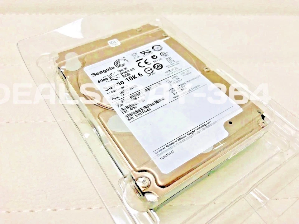 ST900MM0006 Seagate 900GB 10K RPM 6Gb/s 2.5" SAS SERVER HD not for laptop or PS4 - Image 2 of 4