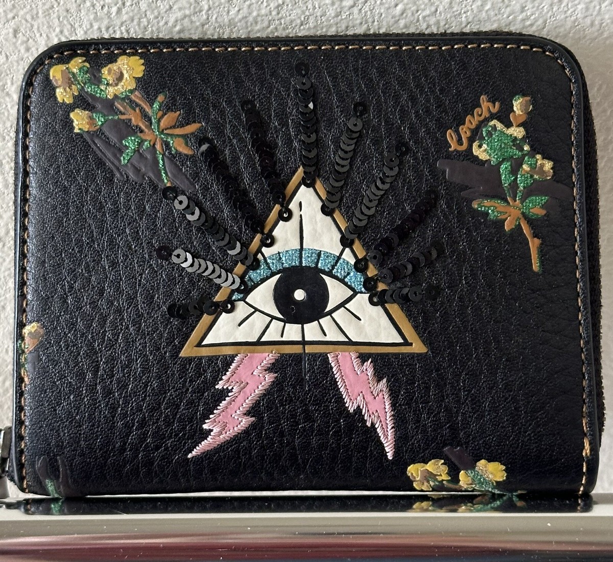 ［Arichivepke］Oval chacha wallet（black） Arichivepke］Oval chacha wallet（black）