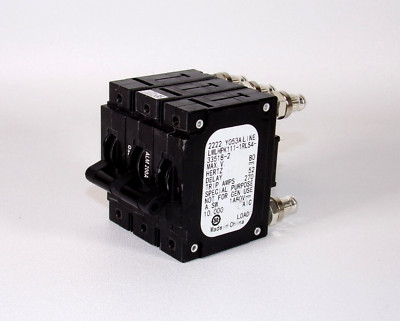 NEW Airpax LMLHPK111-1RLS4-33518-2 Circuit Breaker, 200A, 80V, 3 Pole
