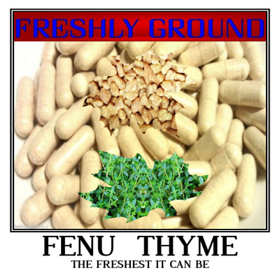 FENUGREEK & THYME 100 Vegetarian Capsules