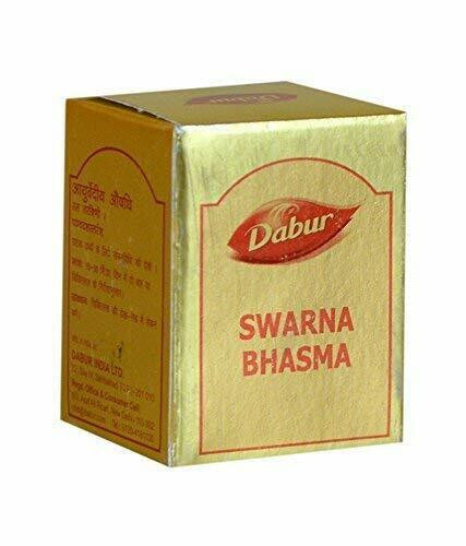 Dabur Ayurvedic Swarna Bhasma 125 mg rimedio a base di erbe indiane + spedizi... - Foto 10 di 11