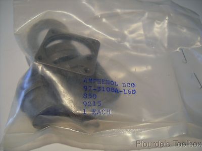 New Amphenol 7 Pin Male Circular Connector, Size 16S, 700V 13A, 97-3108A-16S