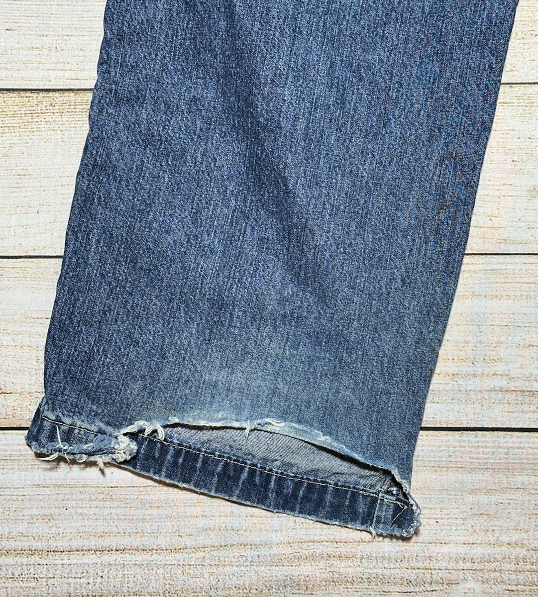 Vintage 2000s Y2K JNCO Crown Baggy Jeans 32x32 Blue Denim Vintage 2000s Y2K JNCO Crown Baggy Jeans 32x32 Blue Denim