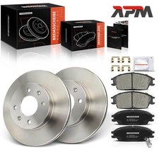 Bremsscheiben Bremsbeläge Vorne Links Rechts 240,8mm für Hyundai Getz TB 1.1-1.6