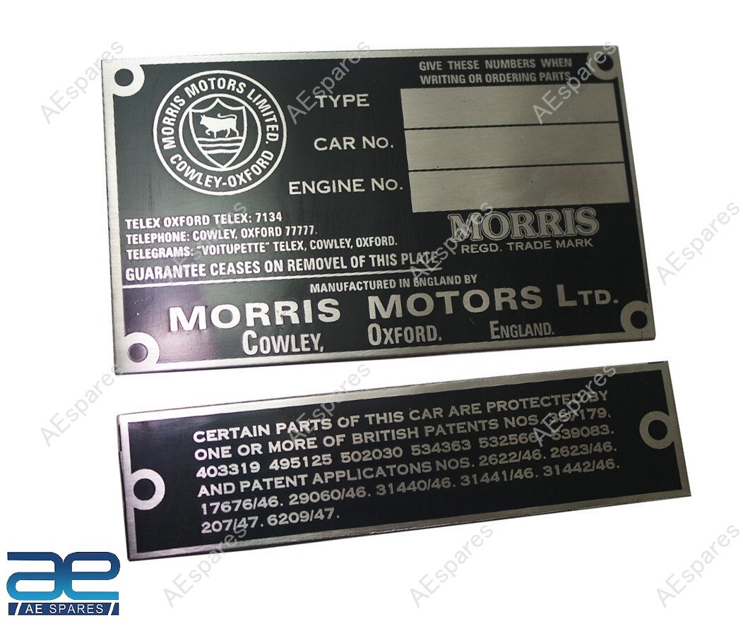 MORRIS 　 型式 製造年 不明 　　　　　シリアルNo.039015 s-l1200.jpg