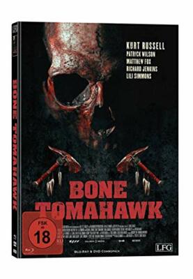 Blu Ray / DVD Mediabook - Bone Tomahawk Uncut mit Kurt Russel Cover B NEU