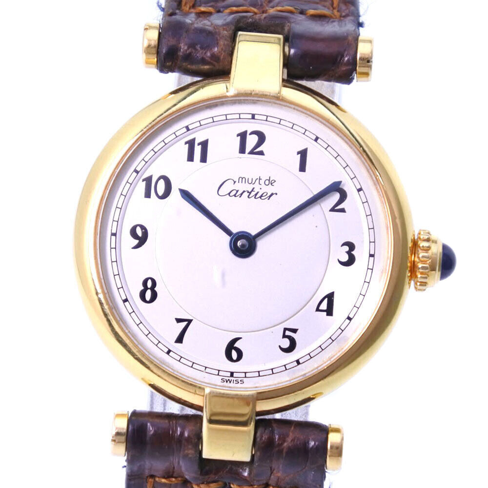 Cartier Must de Cartier Vendome - 24 mm, Gold Plated for Cartier Must de Cartier Vendome - 24 mm, Gold Plated for