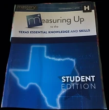 Measuring Up level H grade 8 TEKS Workbook 8th Updated Student Mathematics Math