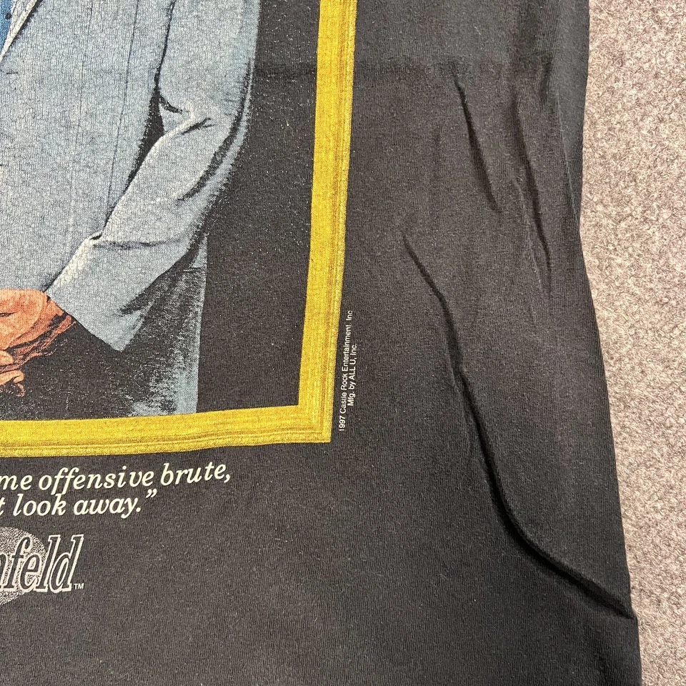 Camisa vintage Seinfeld Kramer - talla mediana - cosmo Kramer, Larry David - NBC TV Foto 4 de 4