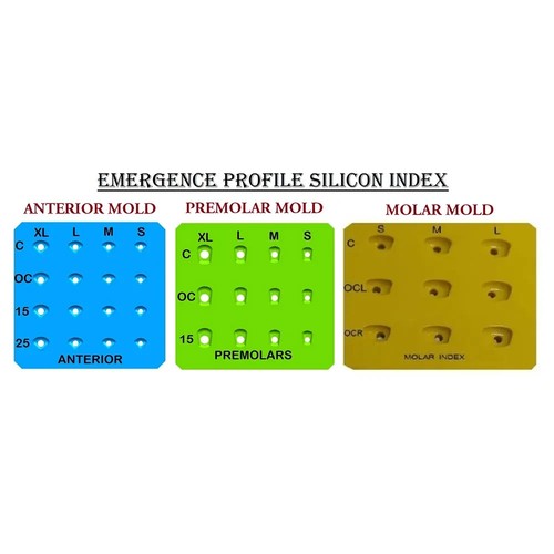 NEU Zahnfleischformer Anpassung Silizium Index JULLDENT/ EMERGENZ Profil - Bild 3 von 4